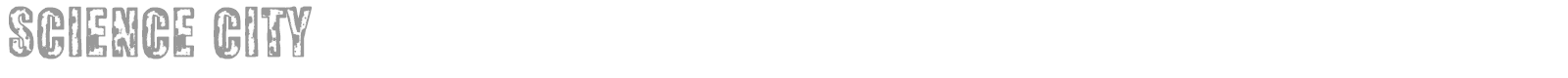 Science City font preview